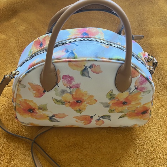 Nanette Lepore Yellow Floral Purse - Picture 6 of 7